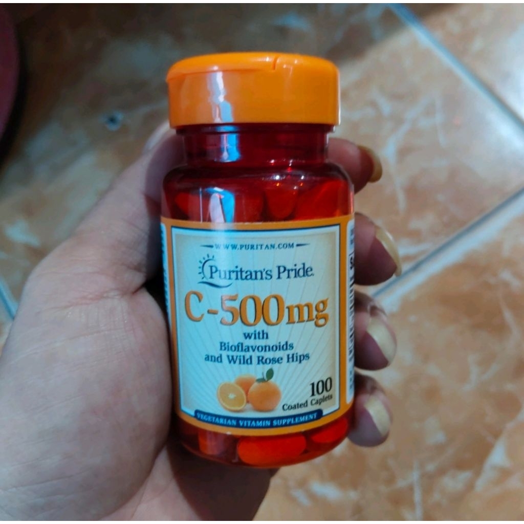 puritan's pride C 500 mg vitamin C 100.capsules