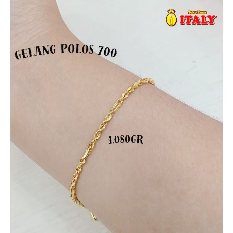 gelang emas tua variasi kombinasi