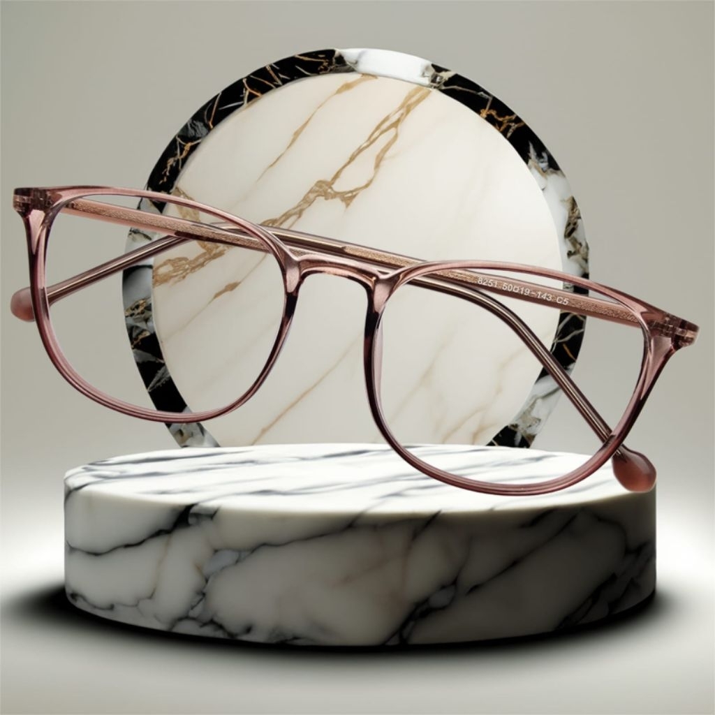 Kacamata minus kotak wanita F 8251 Kacamata photochromic Blueray