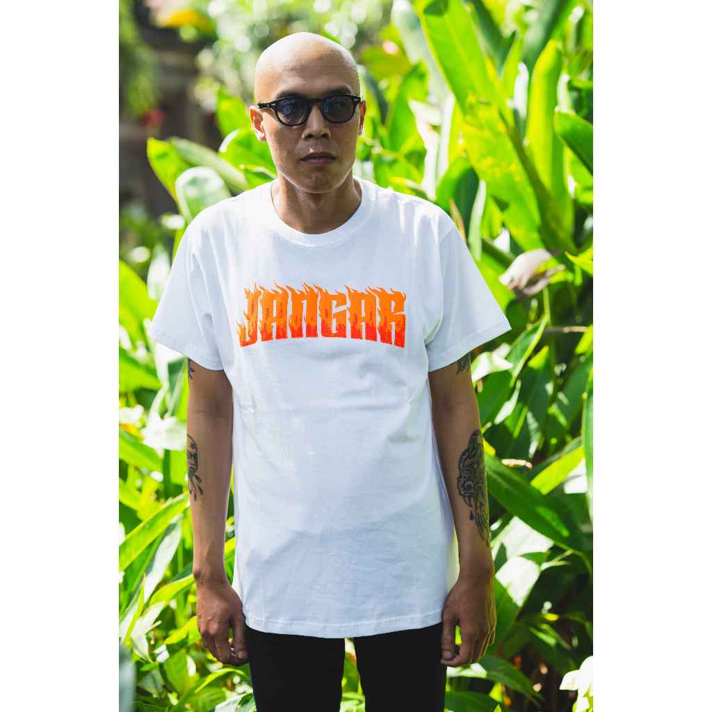 SANGKALA MERCH - JANGAR LOGO API WHITE