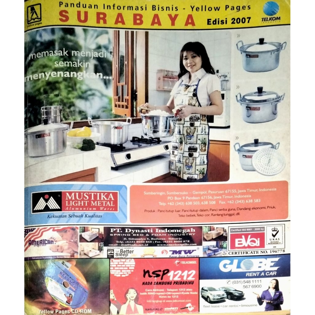 YELLOW PAGES SURABAYA ( EDISI 2007 )