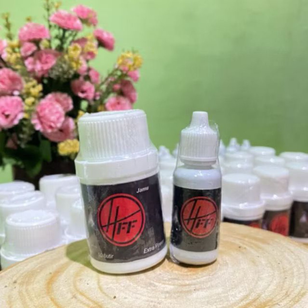 JAMU HFF PILL DAN HFF TETES MERPATI KOLONG original terdapat hologramnya