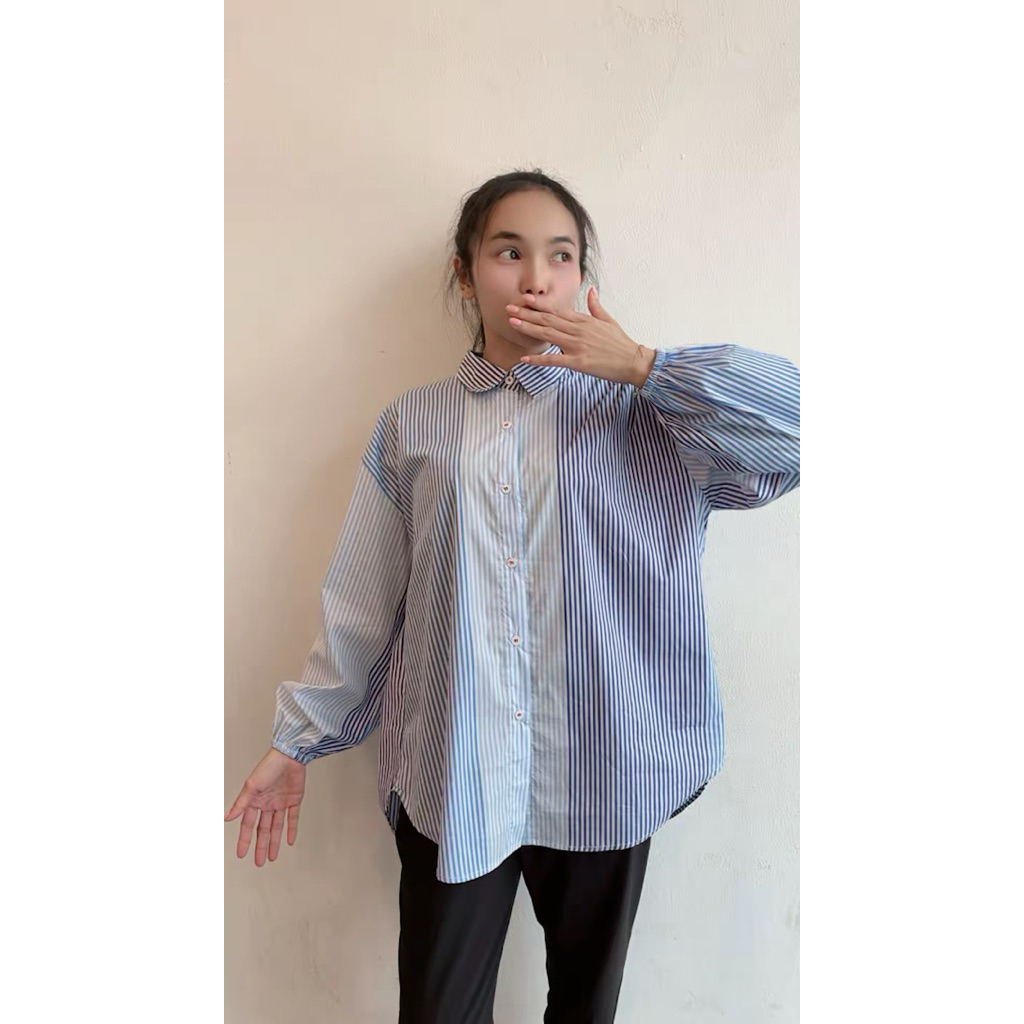 D3.5B BKK ZENAS STRIPE SHIRT