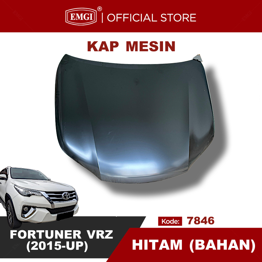 EMGI - Kap Mesin Fortuner VRZ GR TRD  2015 2016 2017 2018 2019 2020 2021 2022 2023 2024