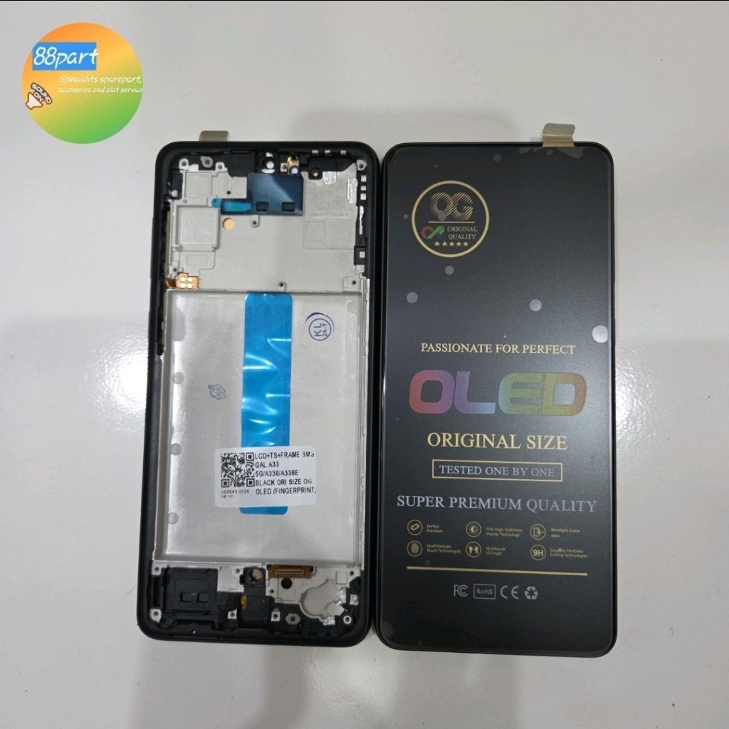 LCD+TS+FRAME SAM A33 5G A336 OLED OG