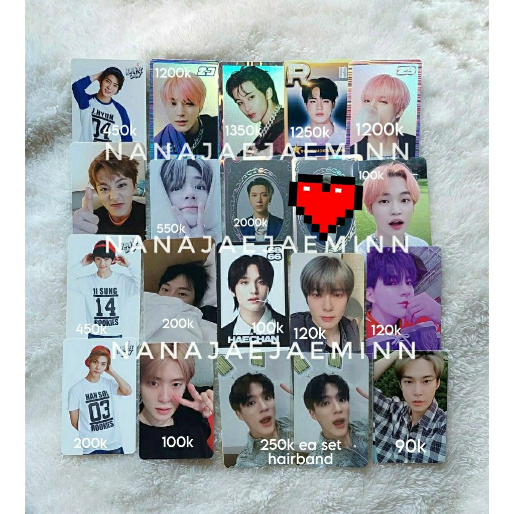 OFFICIAL STC PC PHOTOCARD SYB SPECIAL TRADING CARD SPECIAL YEARBOOK MARK JENO YUTA BUBBLE GLIMO GLIC