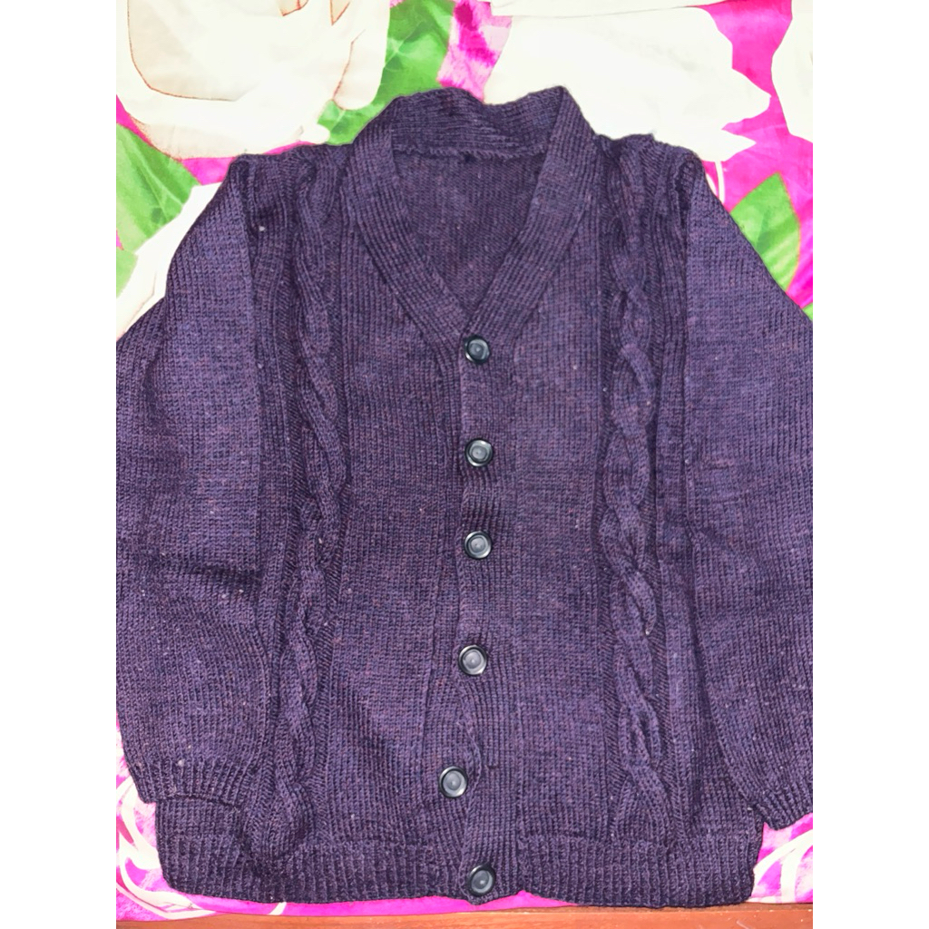 Cardigan Ungu