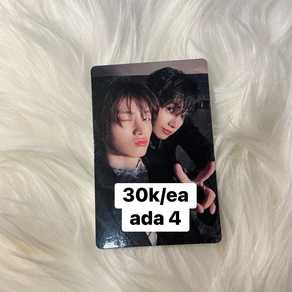 PHOTOCARD OFFICIAL UNIT SUNGHO JAEHYUN NO GENRE DAN UNIT SOLO JACKET BOYLIFE