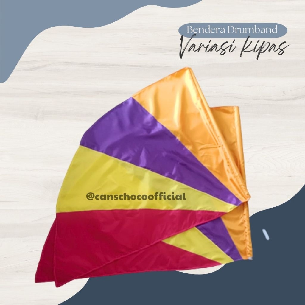 Bendera Colorguard Drumband tingkatan TK