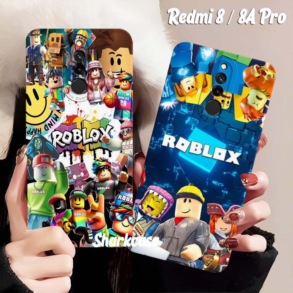 Softcase XIAOMI REDMI 8 / REDMI 8A PRO  Motif Karakter Game Roblox Terbaru Kekinian - Cesing Redmi -