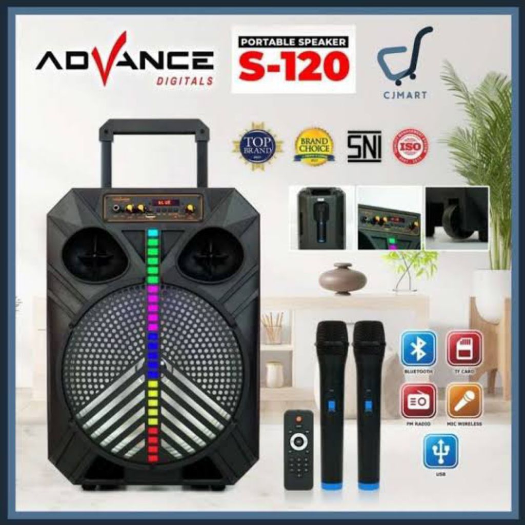 Speaker meeting Bluetooth Portebel Advance Advance S120 12inch