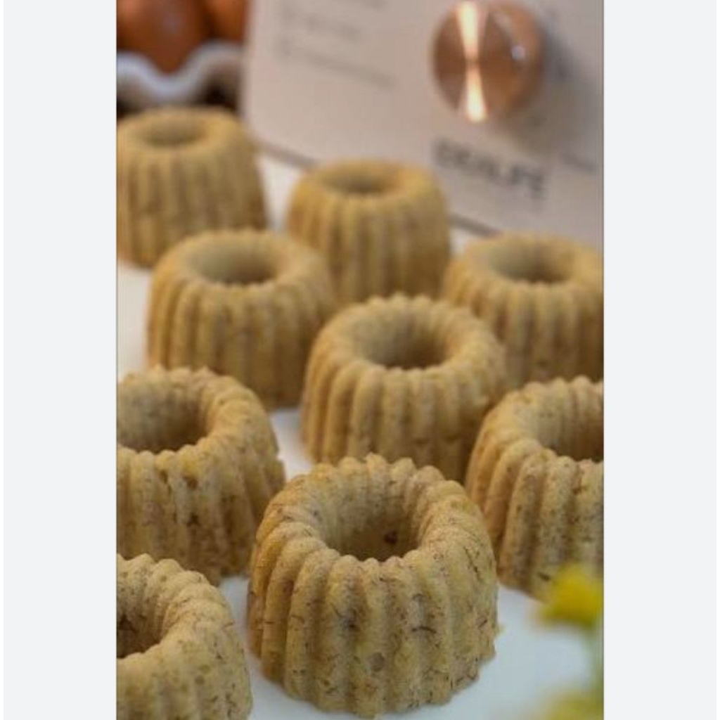 bolu pisang kukus mini