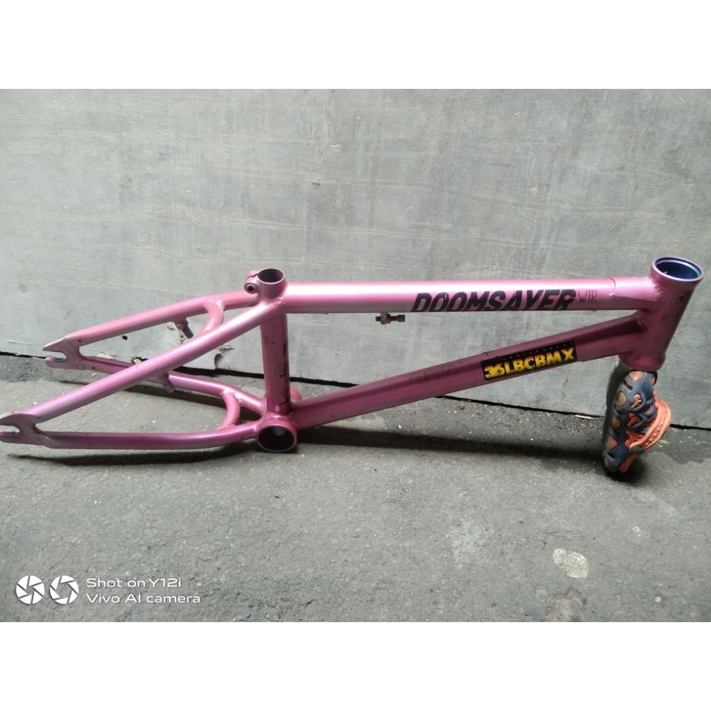 frame yz bekas ukuran 16" sepeda bmx mini