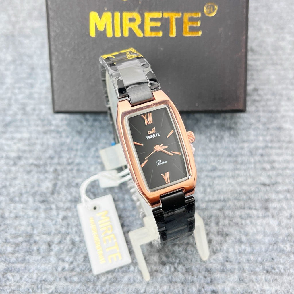 Jam Tangan Wanita Mirete M304 Quartz Elegan Mewah Fashion Tahan Air Waterproof