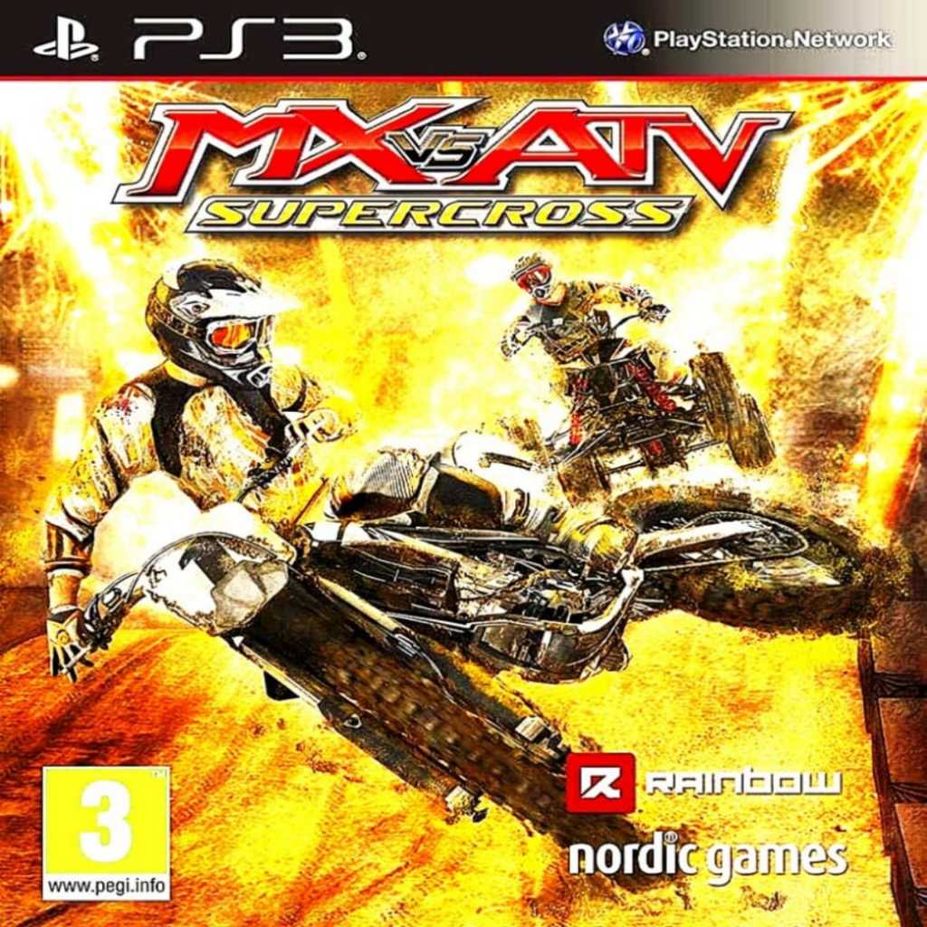 DVD game ps3 hen/cfw MX Vs ATV Supercross