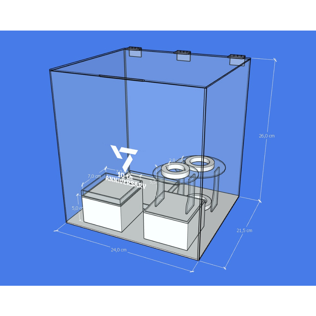 Rak Lightstick Akrilik Custom hemasayunirmalaputri / Rak Lightstick Akrilik Custom