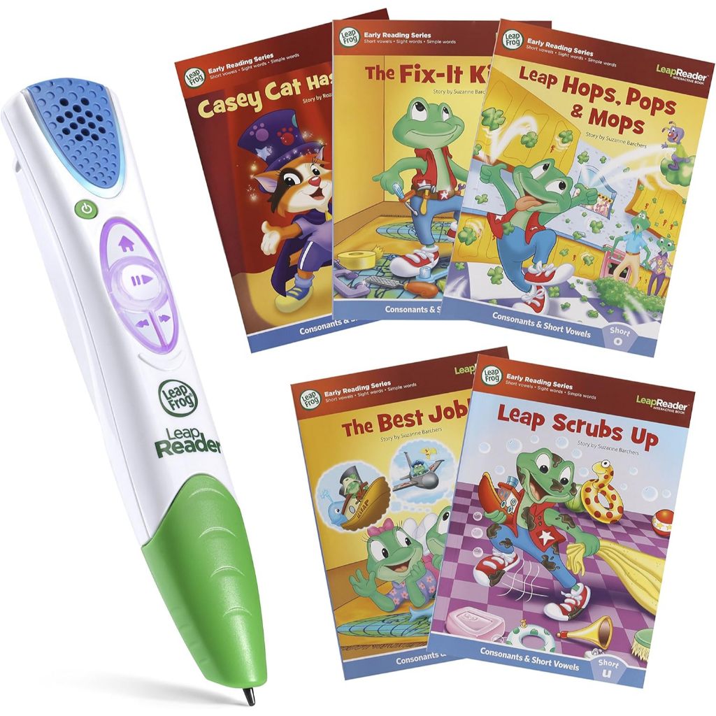 LeapFrog LeapReader System Learn-to-Read 5-Book Bundle Pack