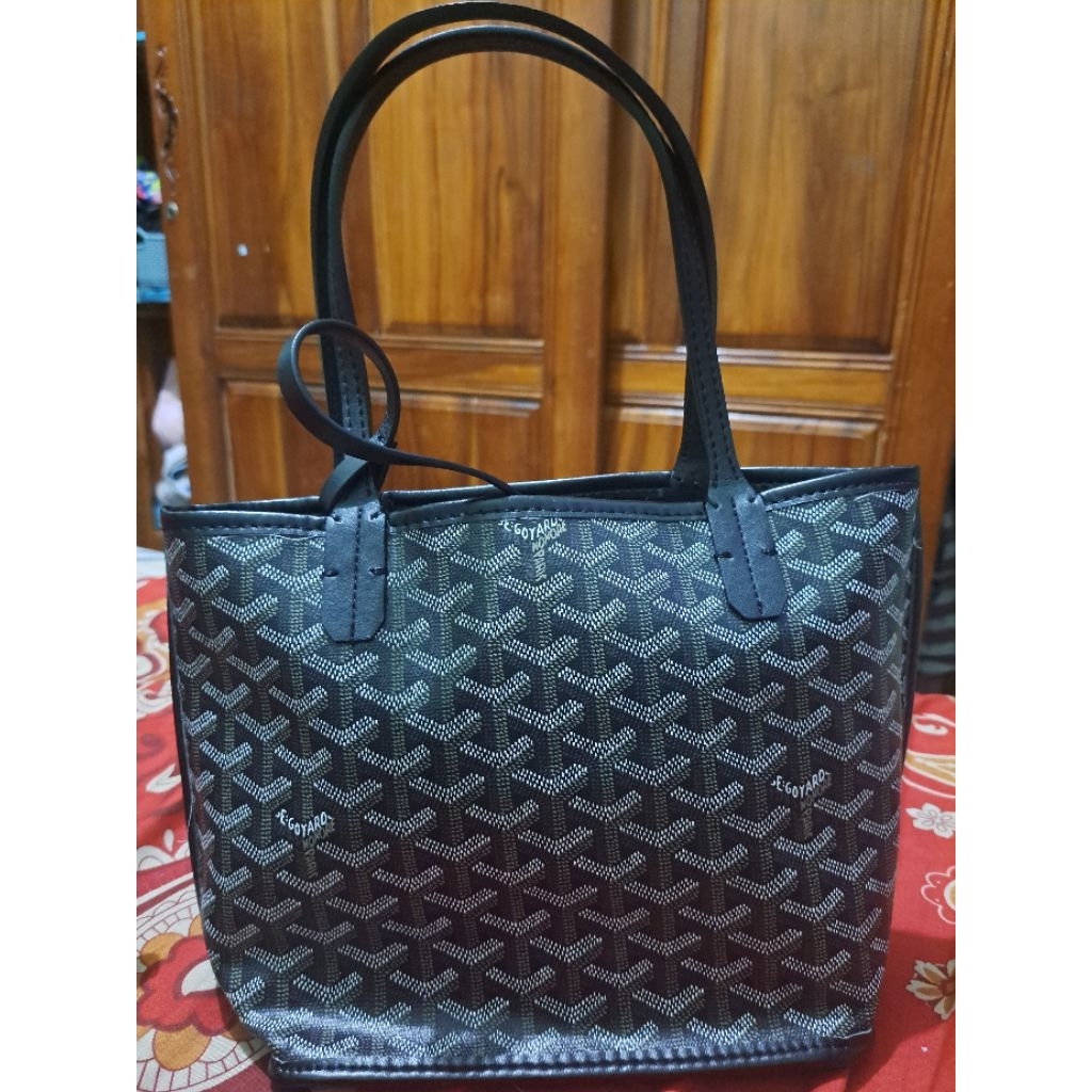Preloved GOYARD Mini Anjou Green