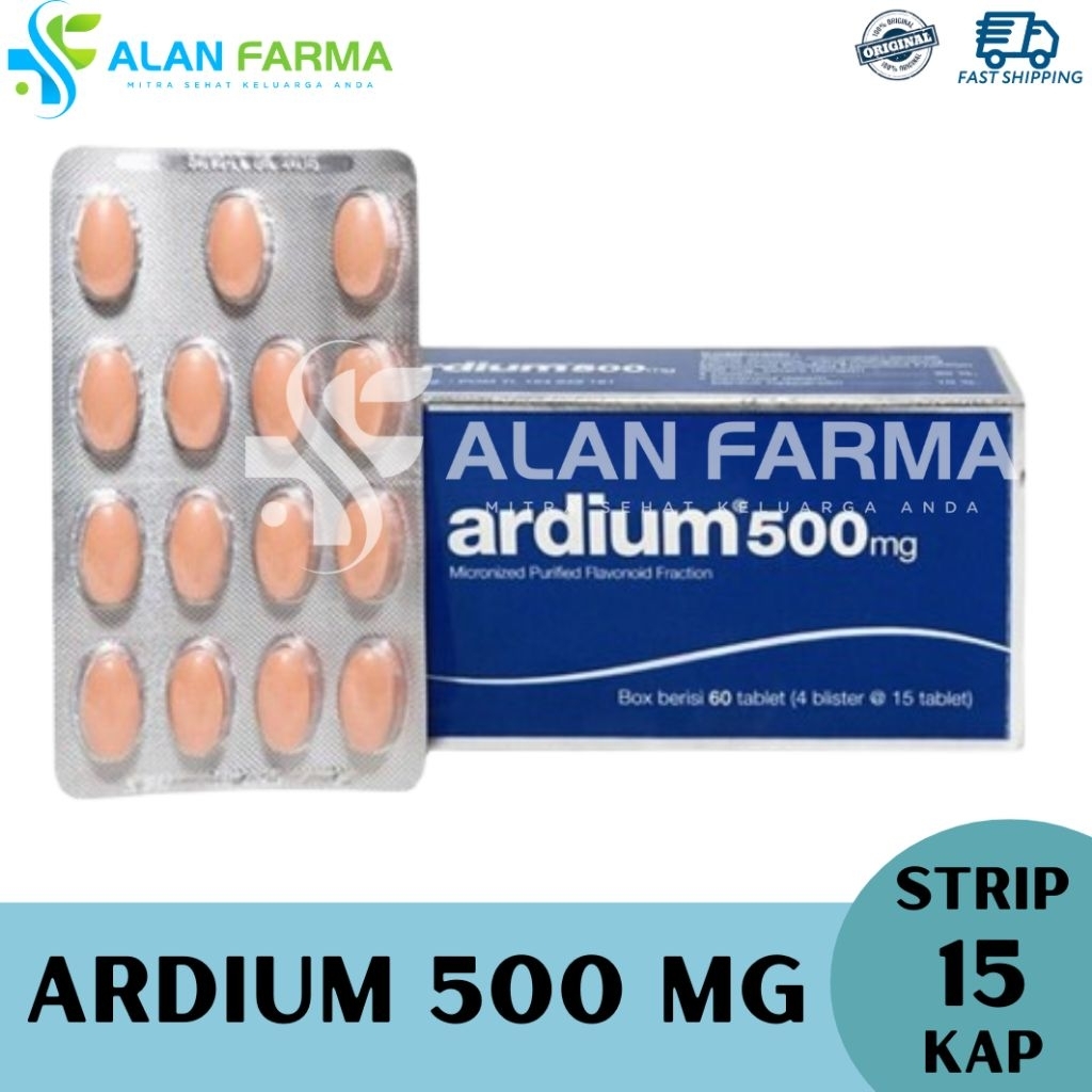 ARDIUM 500 MG | Ardium 500 mg Strip isi 15 Tablet