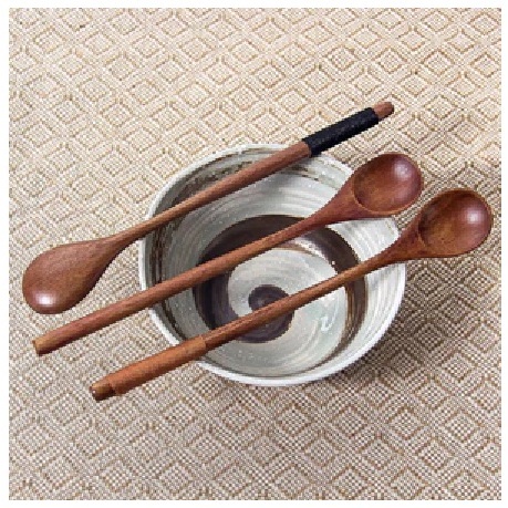 YTB sendok kayu panjang 20cm / sendok kayu korea / sendok kayu jepang / sendok kayu madu / sendok ka