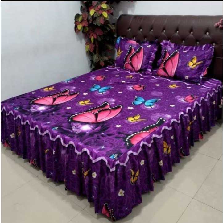 CUCI GUDANG SPREI Rumbai Motif Terbaru / Sprei Rumbai 180x200 SPREI RUMBAI UKURAN 180X200 160X200 12