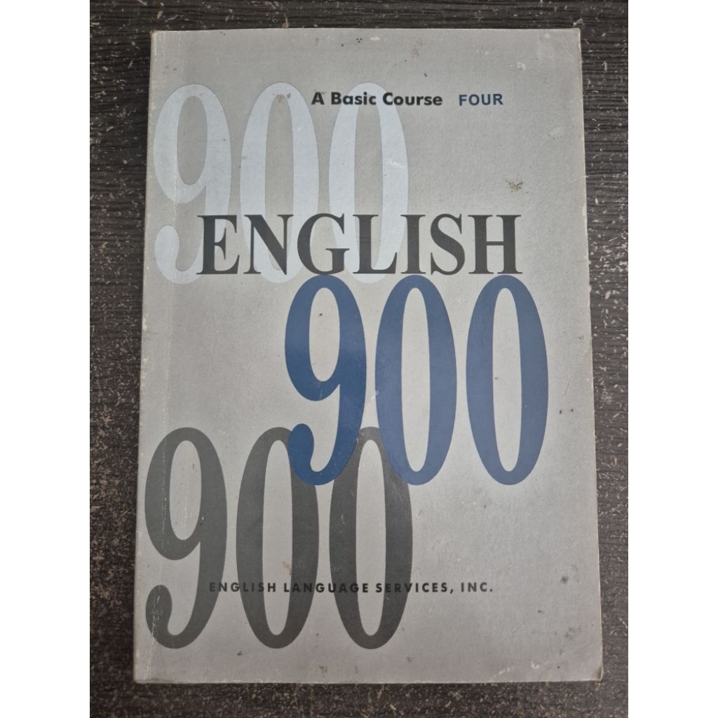 PRELOVED BUKUl Buku A Basic Course Four 900 English 900 900 English Language Service Inc Bekas