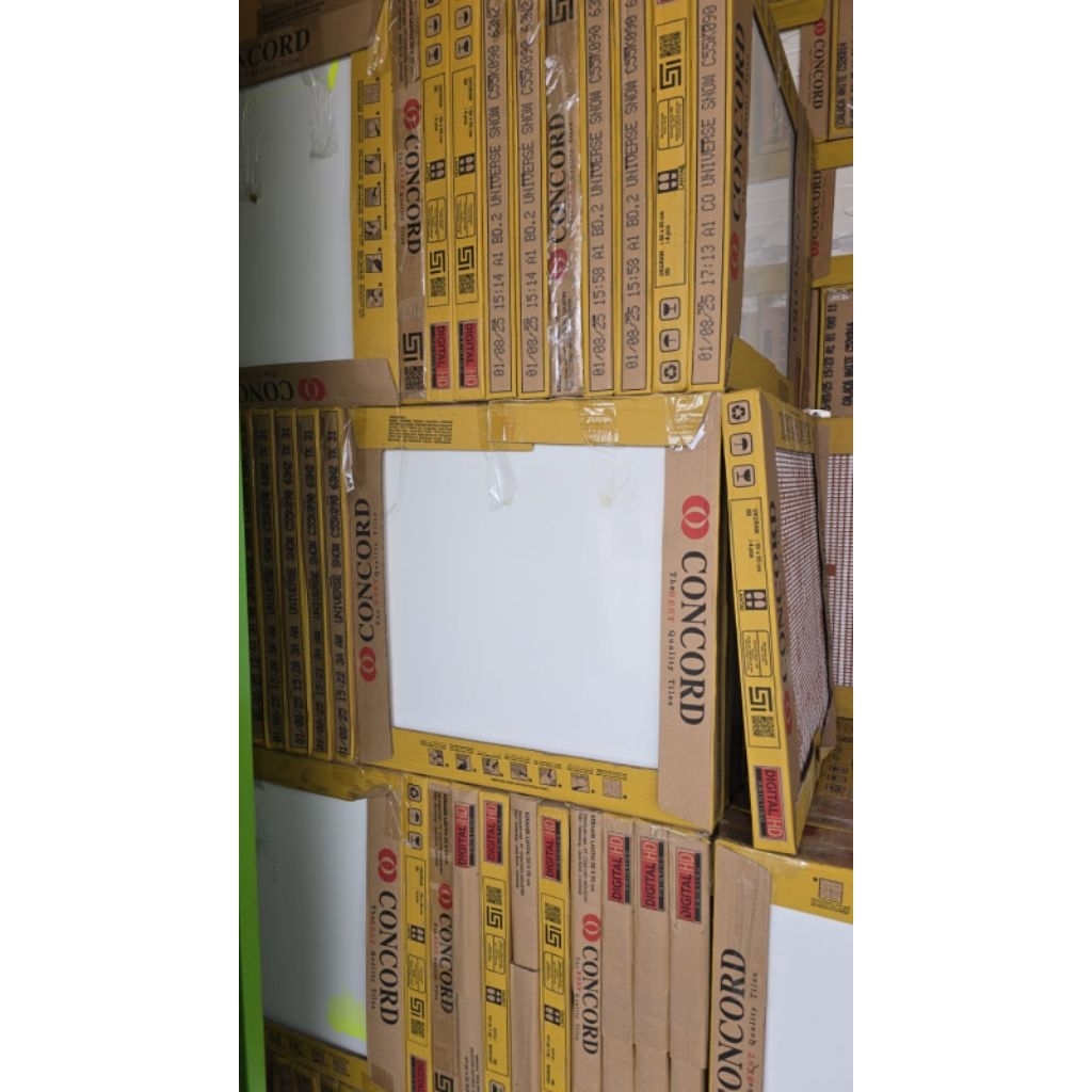 keramik 50x50 putih polos