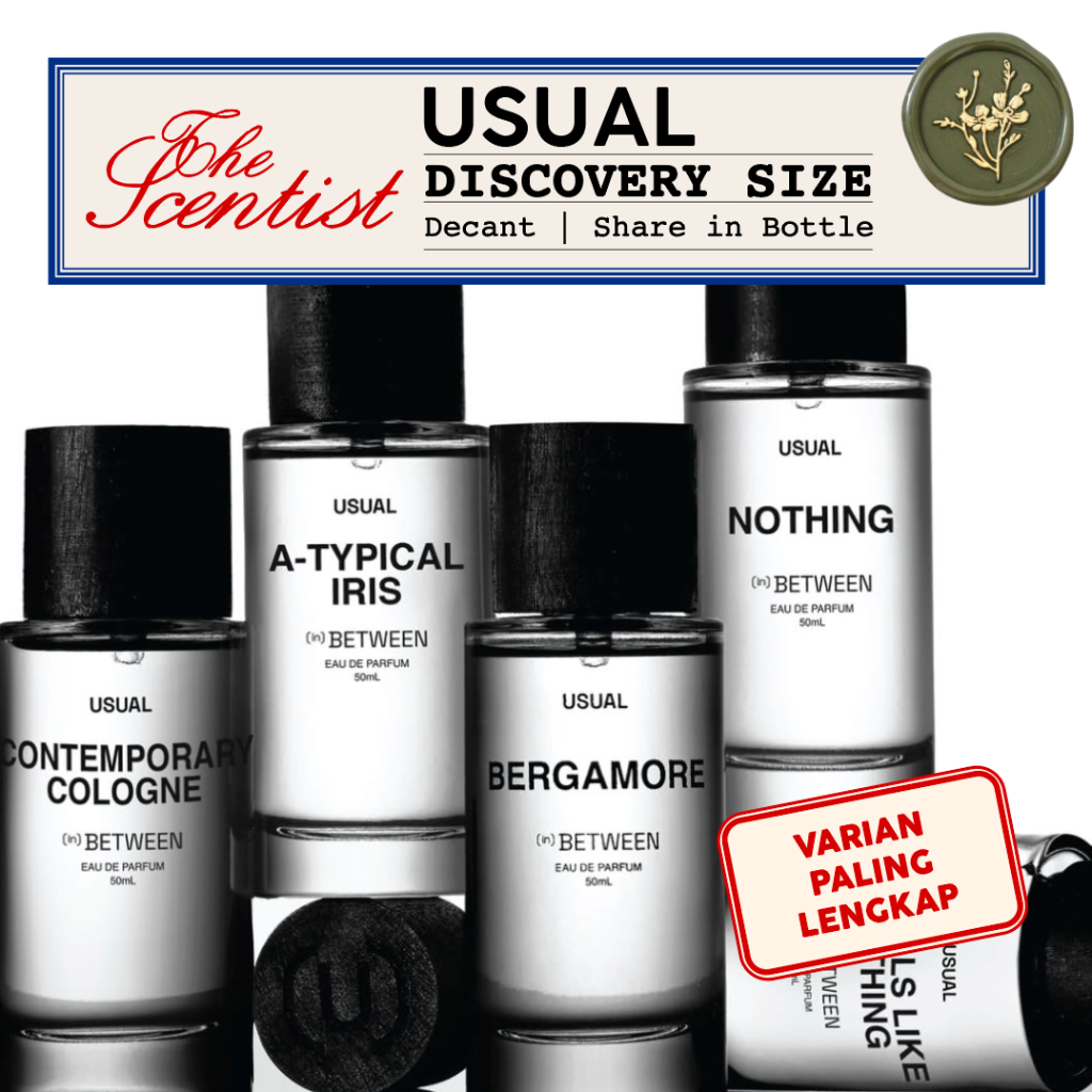 USUAL - Discovery Set | Contemporary Cologne Object 001 Object 002 A-Typical Iris Nothing Smells Lik