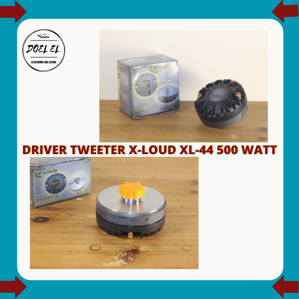DRIVER TWEETER X-LOUD XL- 44 500 WATT | DRIVER TWEETER 500 WATT