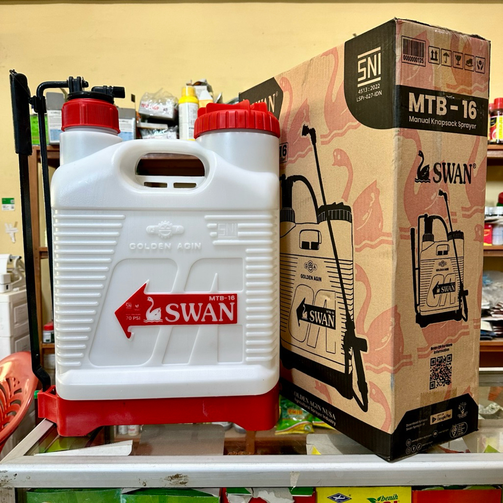 Sprayer Manual SWAN MTB-16 Kapasitas 16 Liter - Tangki Swan Manual