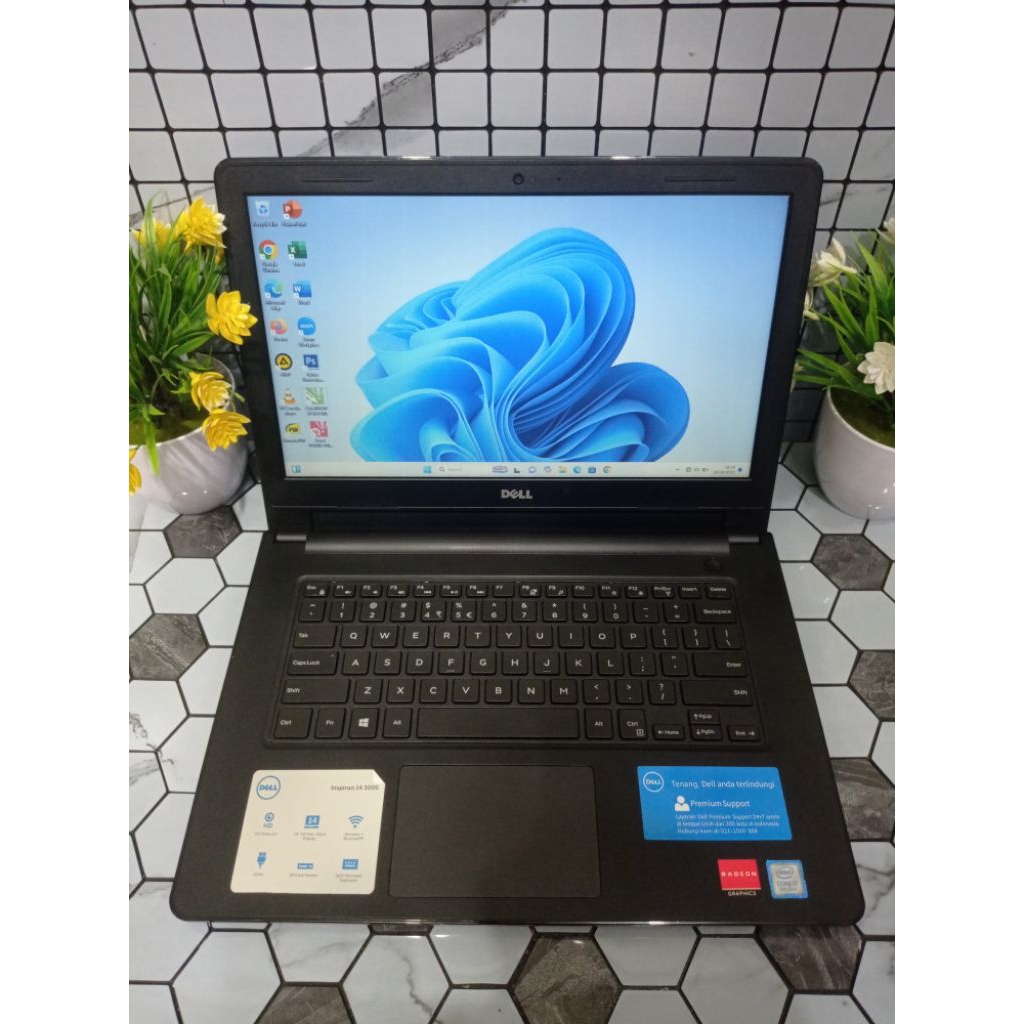 Laptop Dell Inspiron 14 Intel Core i7-8550U RAM 8GB SSD 512GB