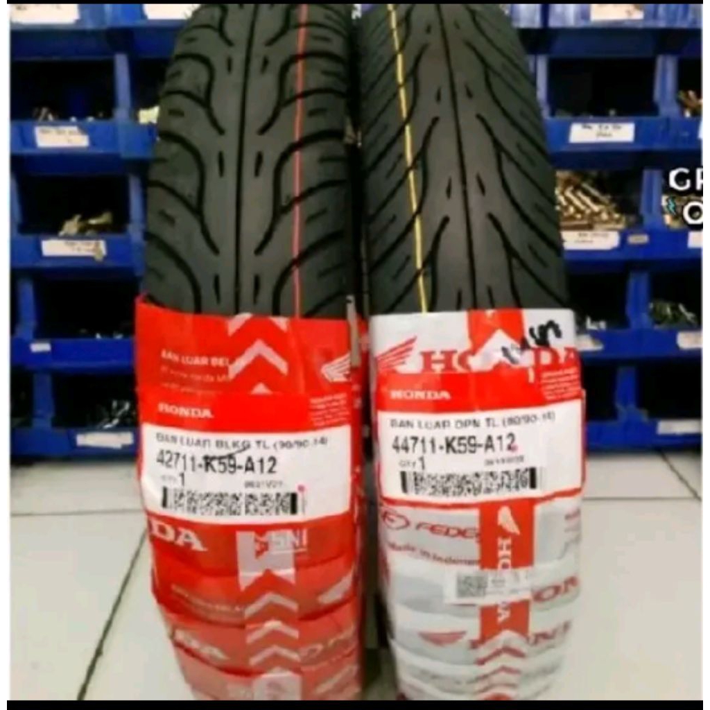 Ban motor federal ukuran 80/90&90/90 R14 untuk motor beat, Fino, fi,dll TUBLESS