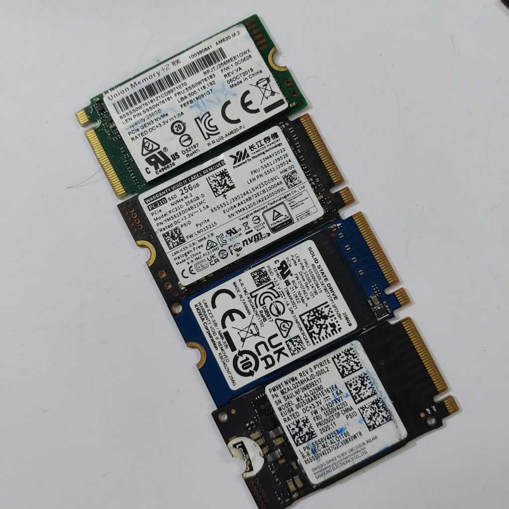 SSD M2 Nvme 256GB Socket 2242 original murah Ssd nvme 256Gb Samsung Intel Western Digital