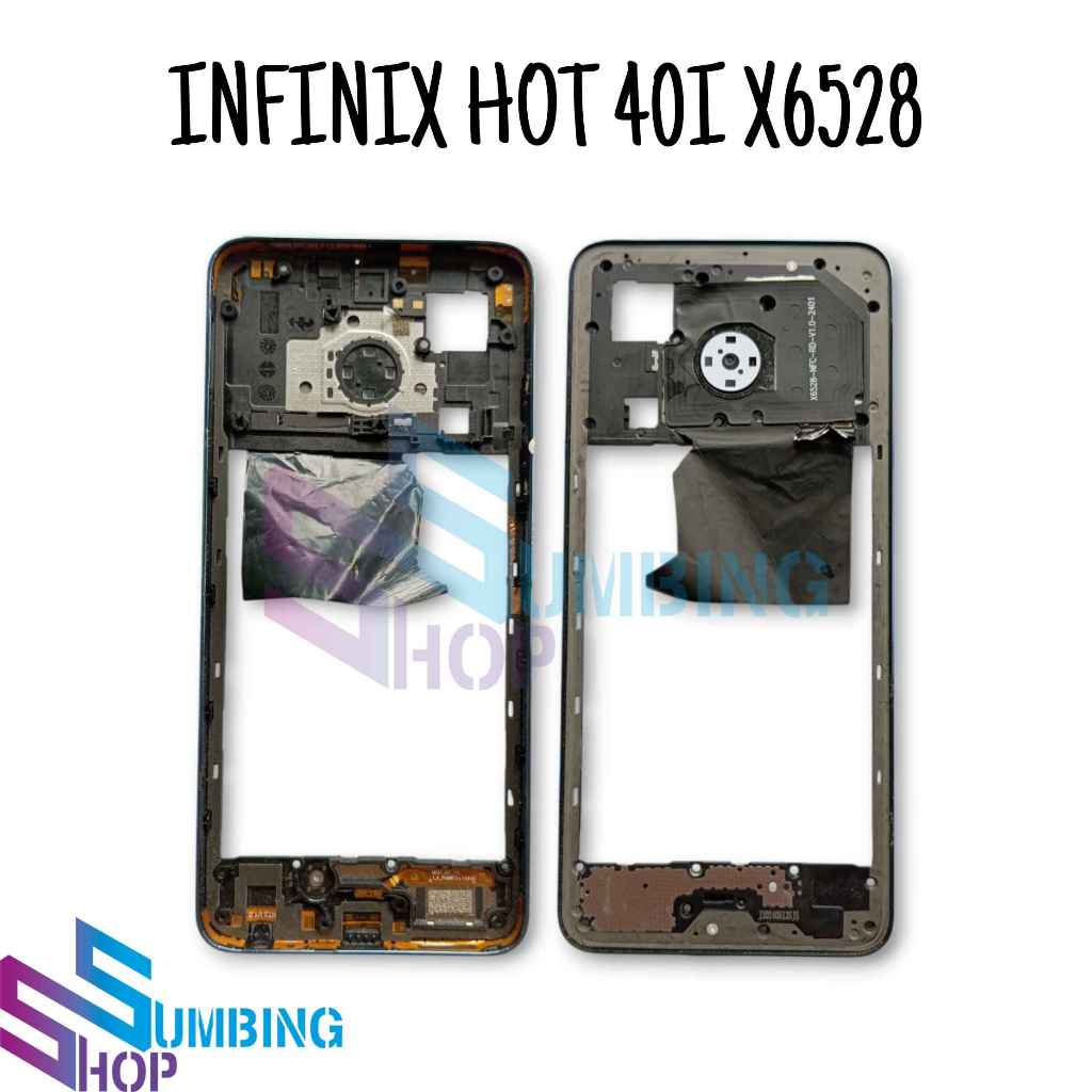 Bezzel Tulang Mesin Infinix Hot 40i X6528 Biru
