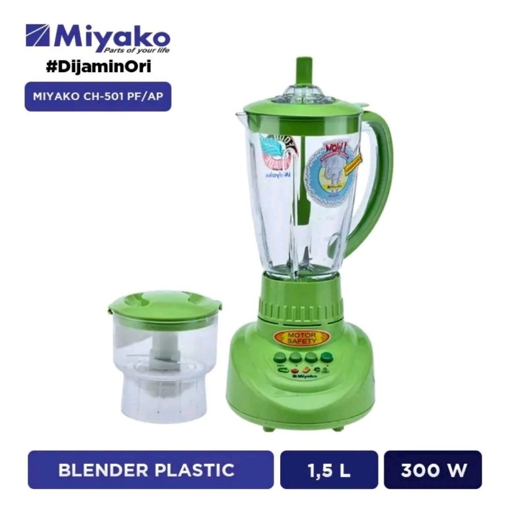 Blender Chopper Miyako CH-501PF/AP | CH501PF CH501 PF/AP plastik
