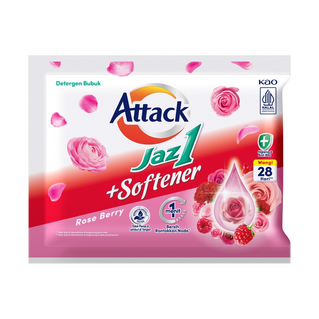 ATTACK JAZ 1 + SOFTENER RENCENG 240G (6 PCS @40G)