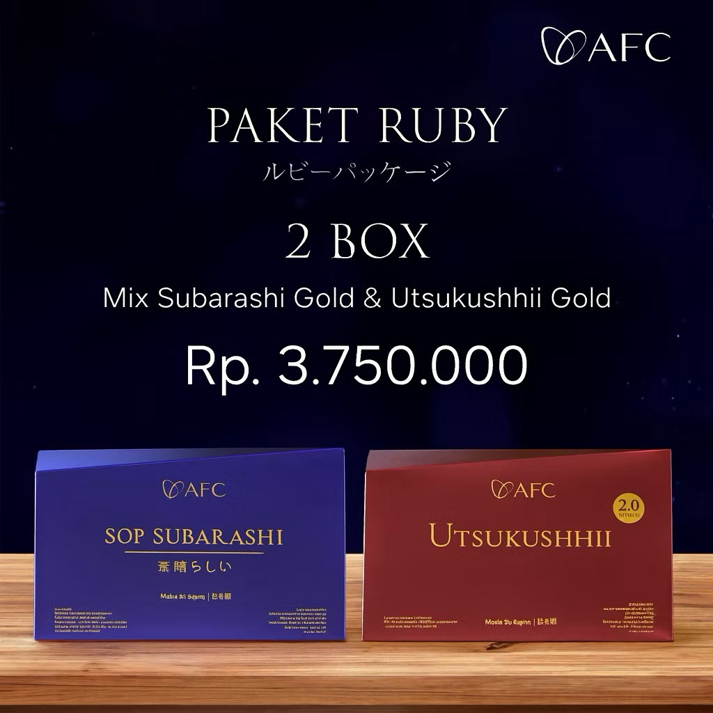 AFC SOP SUBARASHI DAN UTSUKUSHHII ORIGINAL