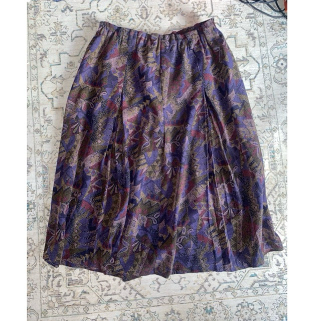Rok preloved ungu whimsy ala mori kei axes femme