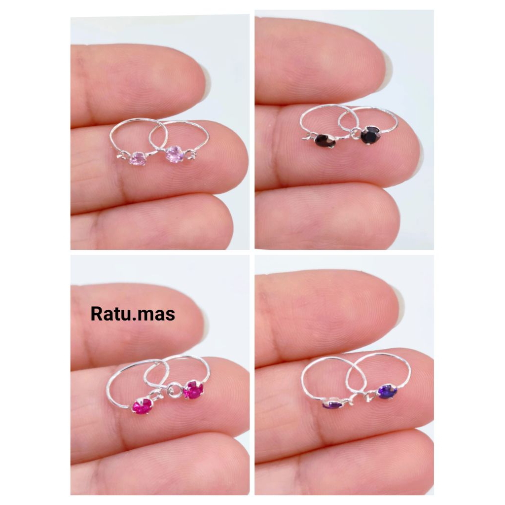ANTING KENIP BAYI/ANAK PERAK 925 SILVER