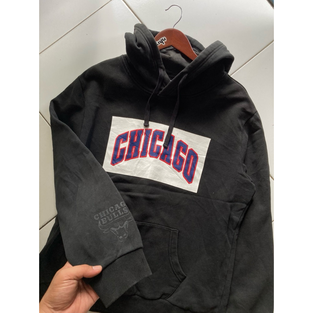 jaket hoodie chicago bulls second original