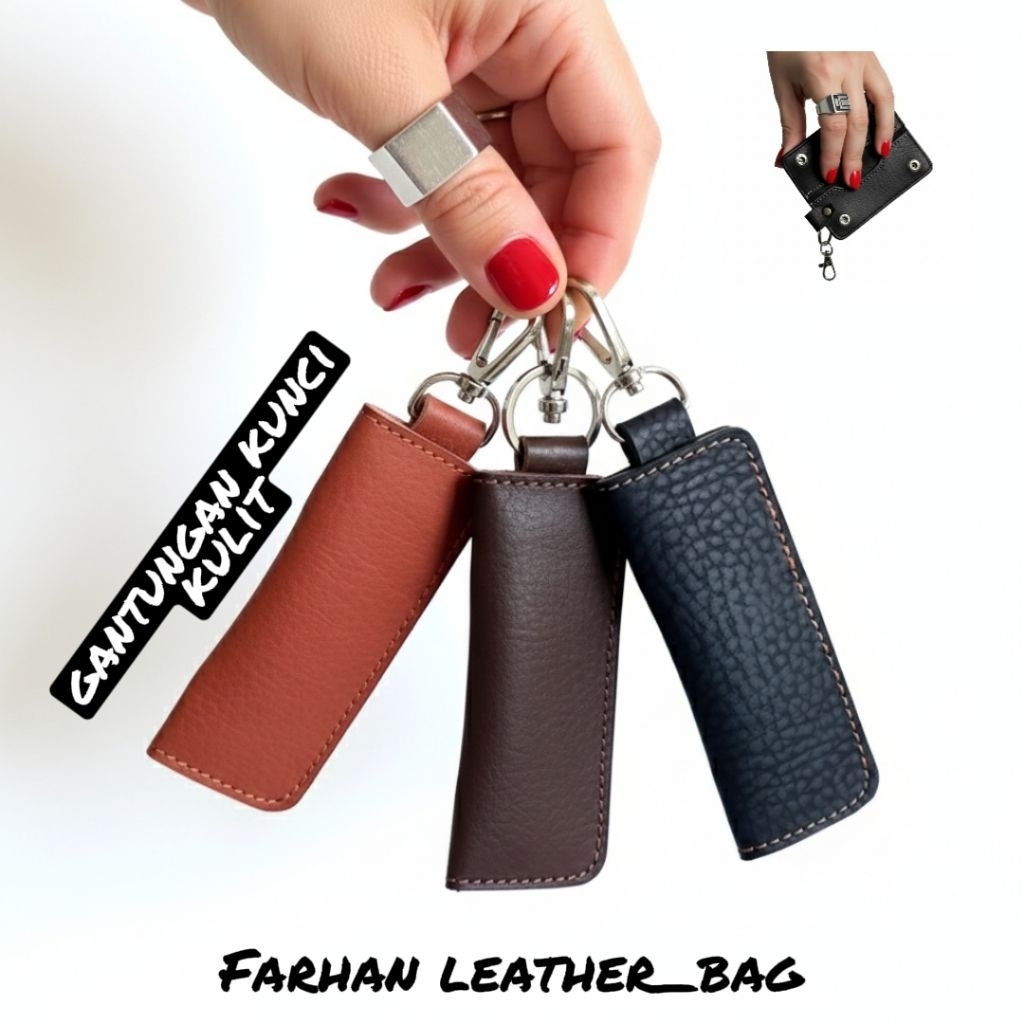 gantungan kunci kulit gantungan kunci motor kunci rumah asesoris kulit