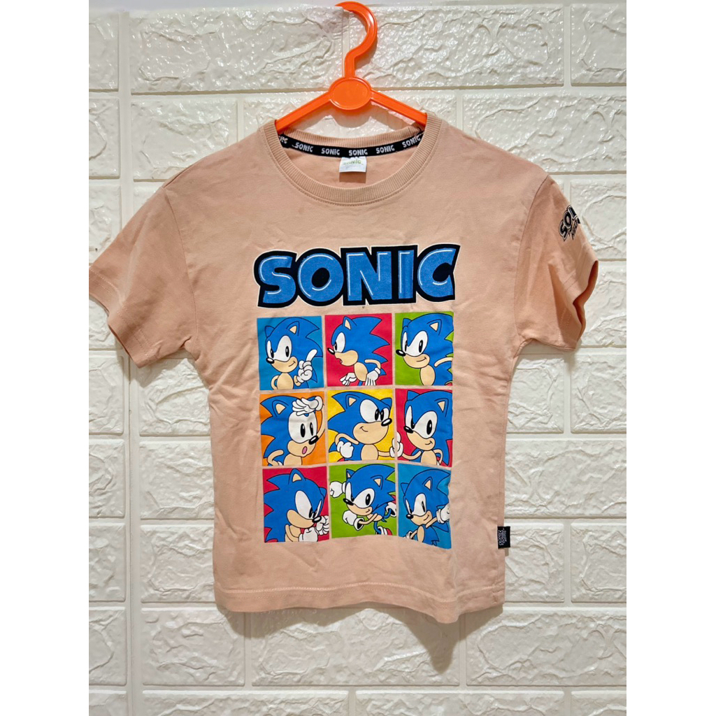 Kaos Anak sonic Max (Preloved)