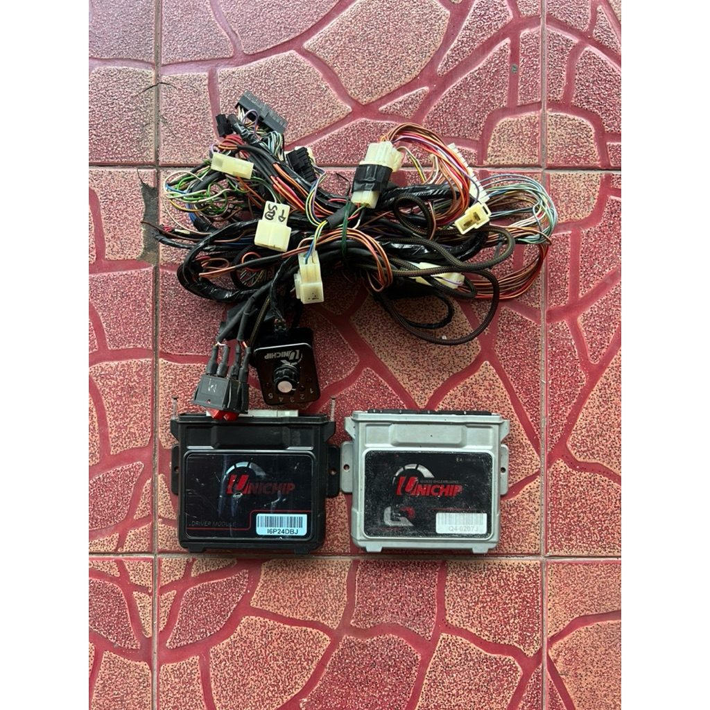 Dastek Q4, Idrive Bensin, Selector Digital, Launch Control Module, Lengkap Wiring Set Pnp Honda Jazz
