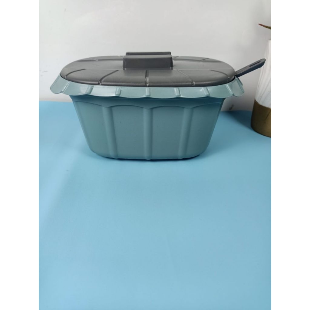 ( 6 PCS ) BASI PRASMANAN ZAGGA  MONO FREE CENTONG 6 PCS WADAH SAYUR SET PLASTIK LEBIH MURAH CANTIK A