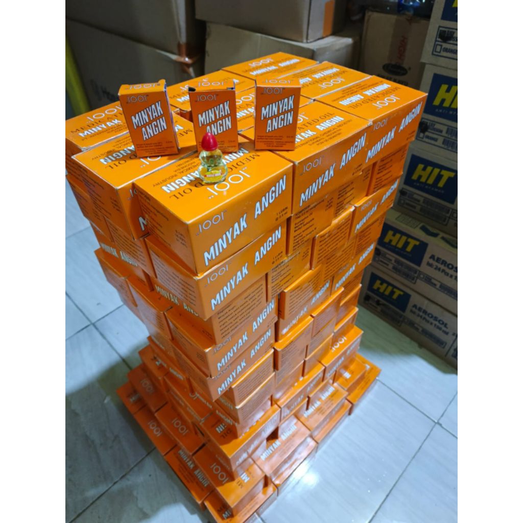 1 box Minyak angin 1001 original isi 12 pch