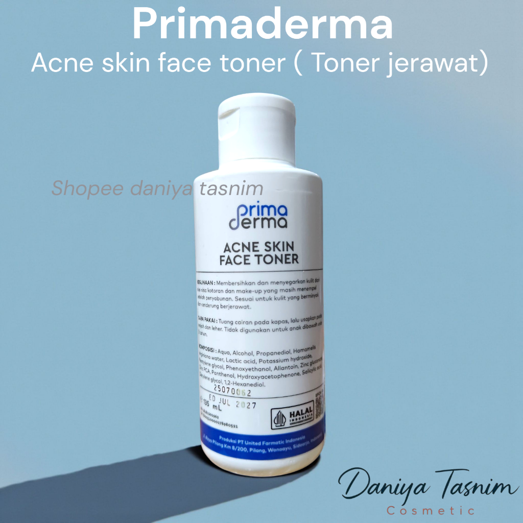 PRIMADERMA Acne Skin Face Toner (Jerawat) ORIGINAL