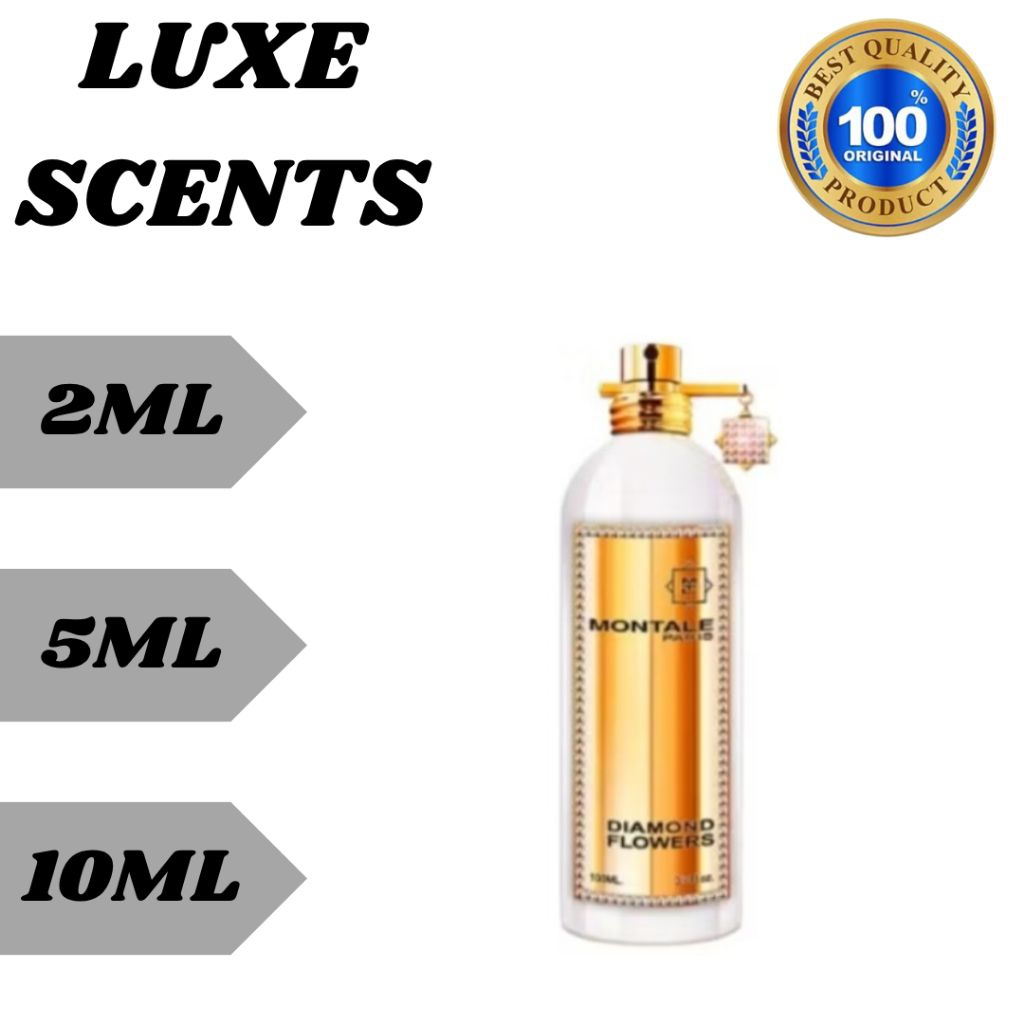 Decant mont diamond flowers 2ml 5ml 10ml