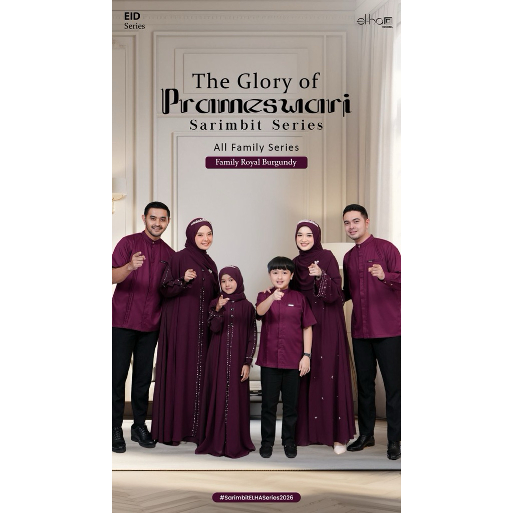 PO Sarimbit prameswari by elha indonesia - gamis lebaran 2026