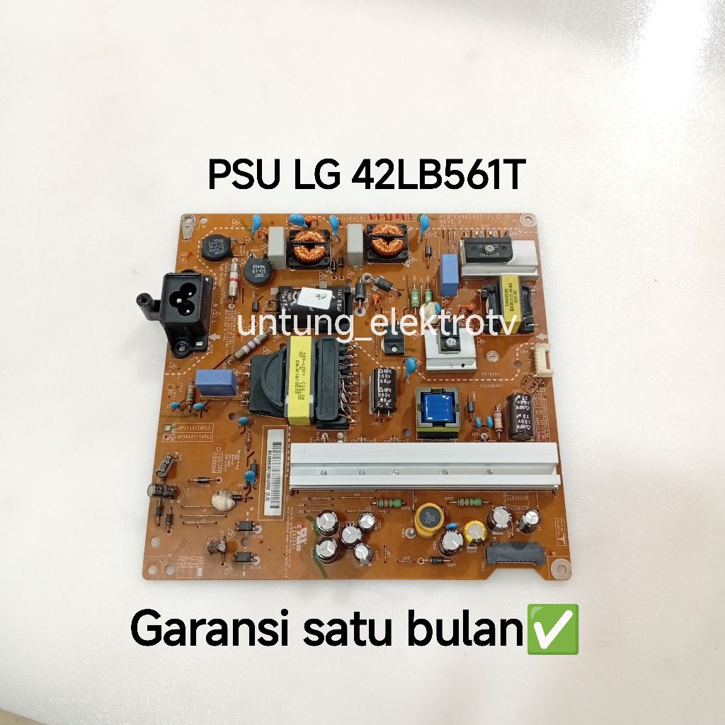 PSU TV LG 42LB561T POWER SUPPLY REGULATOR TV LG 42LB561T
