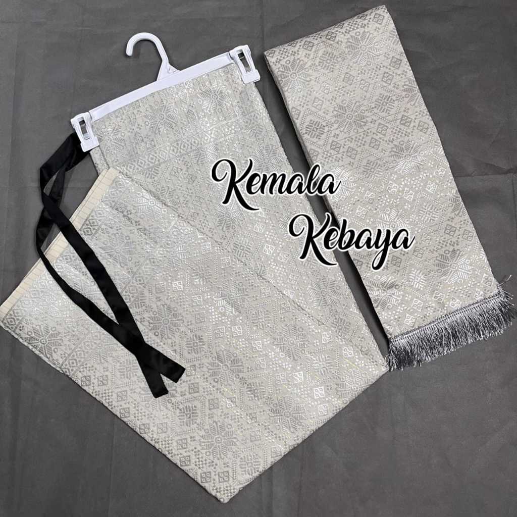 SET SELENDANG DAN ROK LILIT/ROK LILIT DAN SELENDANG SONGKET PALEMBANG/ROK SET SELENDANG